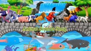 Animal Sounds Song | Best Animal Sounds Song | Baby Song  | Kids Song