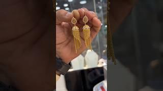 🟥 TOP TRENDING GOLD JEWELLERY EARRINGS JHUMKA 🟥 #goldjewellery #gold #earrings #jewellery #necklace