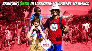 We helped grow lacrosse in Africa