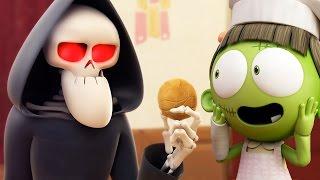Funny Animated Cartoon | Spookiz Zizi The Cookie Monster | Cartoon for Children