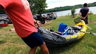 Intex Inflatable Kayak Explorer K2 Review - One thing I don't like