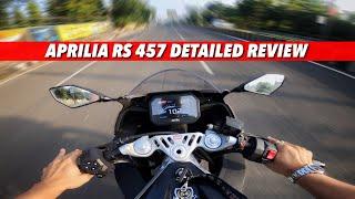 Aprilia RS 457 Detailed Review | Worth Buying or not ?