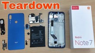 Redmi Note 7 Teardown & Disassemble | Replace Parts | Open Back Cover & Remove Battery Redmi Note 7