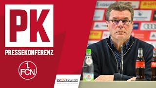 Die PK mit Dieter Hecking & Dr. Thomas Grethlein im Re-Live | 1. FC Nürnberg