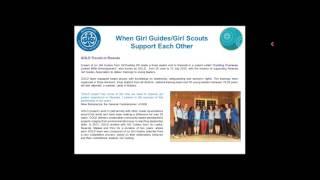 WAGGGS Webinar: Community Hub for Growth Guided Tour