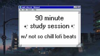 speedrunning an assignment  but it is a  world record // not so chill lofi/piano music playlist