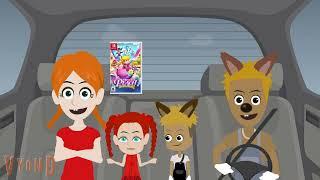 CJ misbehaves on the road trip to City Wolf's Mansion/Grounded