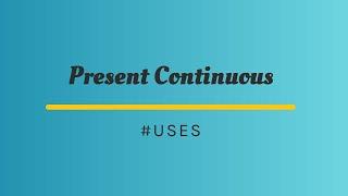 Present Continuous | Ενεστώτας Διαρκείας | Κανόνες στα Ελληνικά απλά και γρήγορα | Μάθημα  Αγγλικών