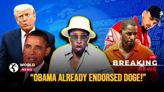 Eddie Griffin Talks Obama Endorsing Doge, Trump Calls Media 'Illegal', RKelly Remixes Chris Brown
