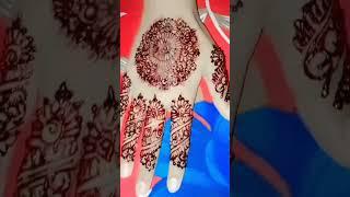 Indian Gol Tikki Mehndi Design Bridal Easy And Simple Tikki Mehndi Design by Hamna Fashion Geek