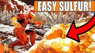 EASY Sulfur Location On Ark Survival Evolved Lost Island