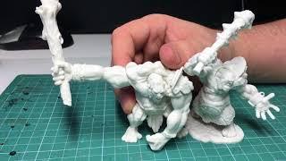 Giganty z Reaper Miniatures - Rozpakowywanie