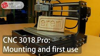 CNC 3018 Pro: Mounting and first use with Fusion 360 and Universal GCode Sender