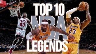 These are the Top 10 NBA Players of all time  #nba #top10nba #nbalegends