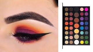 MORPHE X JAMES CHARLES ARTISTRY PALETTE | Sunset Eyeshadow Tutorial