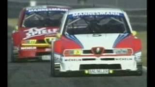 Championship Leader Manuel Reuter retires at Magny Cours ITC 1996