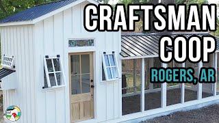 Craftsman Coop Tour | Visiting The Welcome Inn- Rogers AR