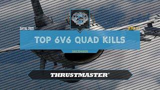 SATAL 2021 | Top 6v6 Quad Kills of Decemeber | Block 3-4 | DCS World