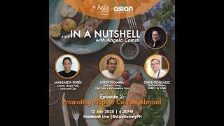 In a Nutshell - Episode 2: Promoting Filipino Cuisine Abroad