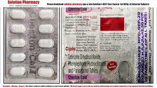 Cheston Cold Tablet | Cetrizine | Paracetamol | Phenylephrine | Medicine for Allergic Cold and Fever