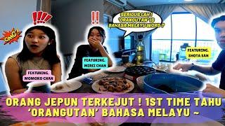 Orang Jepun Terkejut ! 1st Time Tahu Orangutan Bahasa Melayu | Takoyaki Party #134 (ENG SUB)