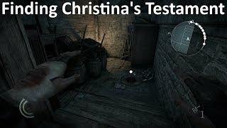 Finding Lady Christina's Testament in A Lady's Bequest - Stonemarket - Basso Job - Thief 2014 Guide