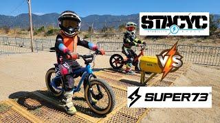 Super73 K1D VS Stacyc 16Edrive Gate Drop