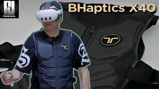 Showcasing the bHaptics Tactsuit X40 on Quest 3! #Gifted