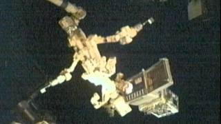 Dextre's First Repair Job on the ISS