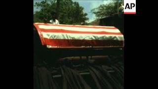 SYND 29/07/71 THE FUNERAL OF WILLIAM TUBMAN