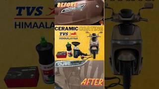 Watch This Before Applying a Ceramic Coating On Your Bike | Himaalayaa TVS |