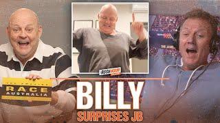 Billy Brownless Surprises James Brayshaw While Recording Amazing Race | Rush Hour with JB & Billy