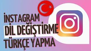 İnstagram Dil Değiştirme - Türkçe Yapma