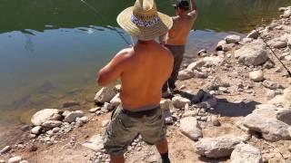 Monster Fish Caught at Pleasant Valley Reservoir Bishop 2015