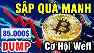 Phân Tích Bitcoin Hôm Nay : BITCOIN SẼ SẬP THẢM HẠI VỀ 85.000$; Cơ Hội Wefi Vẫn Rộng Mở !!!