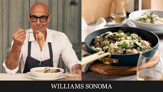 Stanley Tucci Makes Asparagus Risotto | Tucci™ by GreenPan™ Exclusively at Williams Sonoma