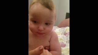 Cute funny baby