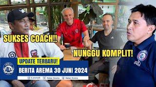 NUNGU KOMPLIT! Alasan Pelatih Baru Arema Belum Pimpin Latihan! Coach WCP Resmi Gabung Madura United