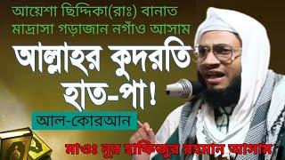 আল্লাহর কি কুদরতি হাত-পা আছে  ? Allahor ki Kodrati hat-pa ase? Mawlana Nur Hafizur Rahman Waz #