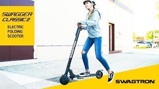 RIDE WITH STYLE - Swagtron Swagger 2 Classic Electric Scooter