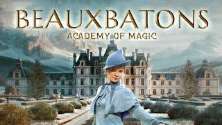 ˖° Beauxbatons Academy of Magic  Ambience & Music  Harry Potter inspired French School °｡⋆