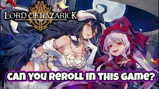 HOW TO REROLL??? Reroll guide IN overlord lord of nazarick, Is it even possible?