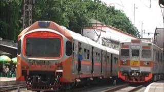 Kenangan Naik  KRL   Kereta Rel Listrik Jakarta Bogor 2009