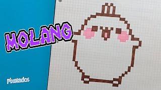 COMO DIBUJAR MOLANG PIXEL ART - PIXELADOS