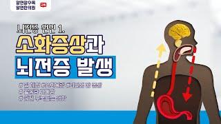 뇌전증 원인 - 잘 체함. 소화 안 됨. 설사