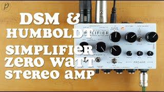 DSM & Humboldt Electronics Simplifier Zero Watt Stereo Guitar Amp