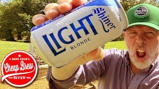 Shiner Light Blonde from Shiner Bock Texas Beer Review by A Beer Snob's Cheap Brew Review