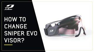 How to change Sniper Evo visor? | Julbo
