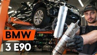 How to change fuel filter BMW 3 (E90) [TUTORIAL AUTODOC]