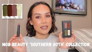 mob beauty x @Jessicahazemua  'southern goth' collection pt. 1